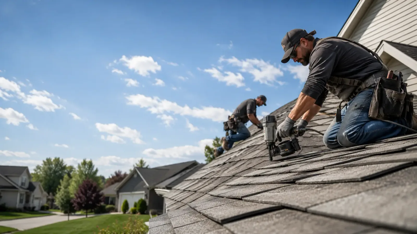 Storm Damage Roof Repair in Hillside, NJ near me